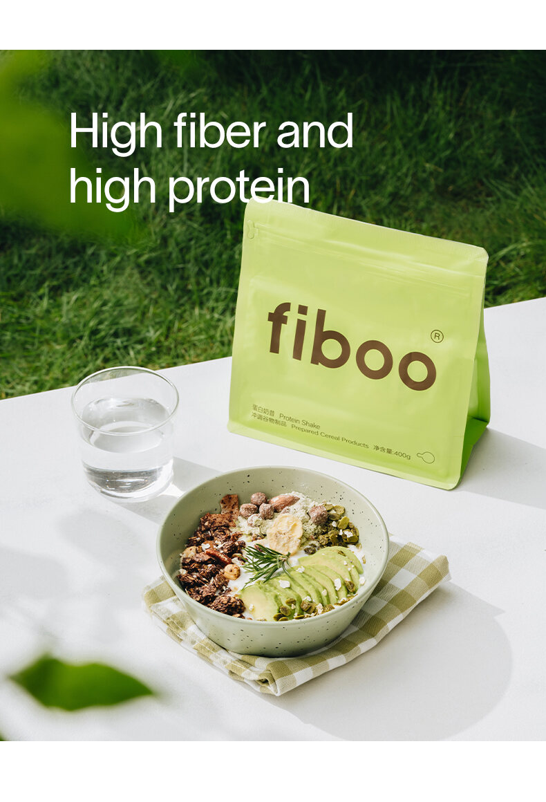 Fiboo Meal Replacement Powder Weight Loss Slimming Diet Protein Shake 400g