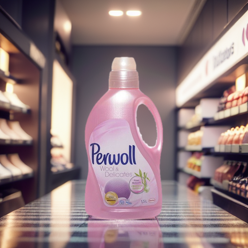 Nước giặt Perwoll Wool & Delicates dành cho đồ mỏng, đồ len, đồ sáng màu - Đức