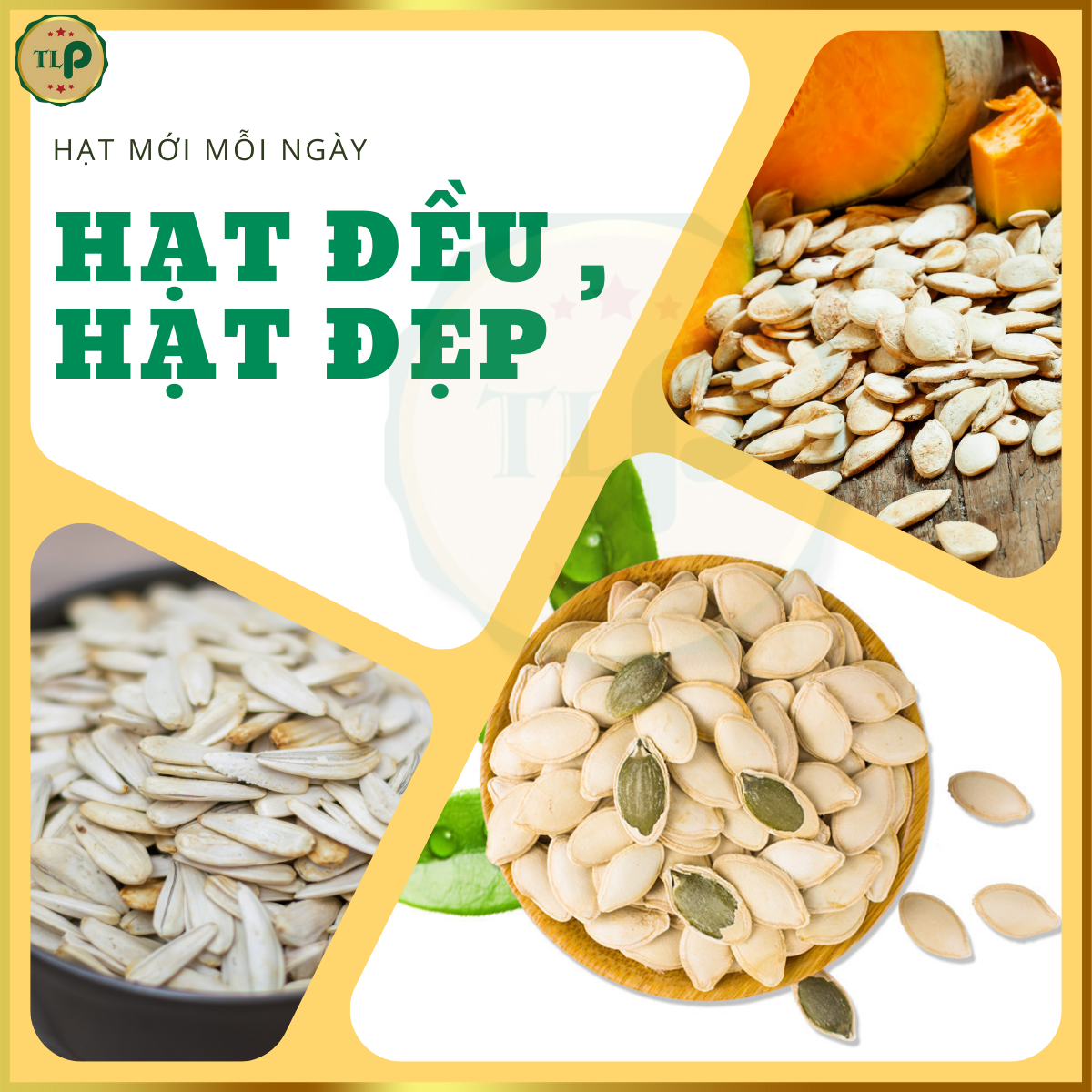 Hạt Bí Trắng Tân Lộc Phát 500gr