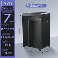 deli | Office Dedicated Large Capacity Electric Auto Paper Shredder