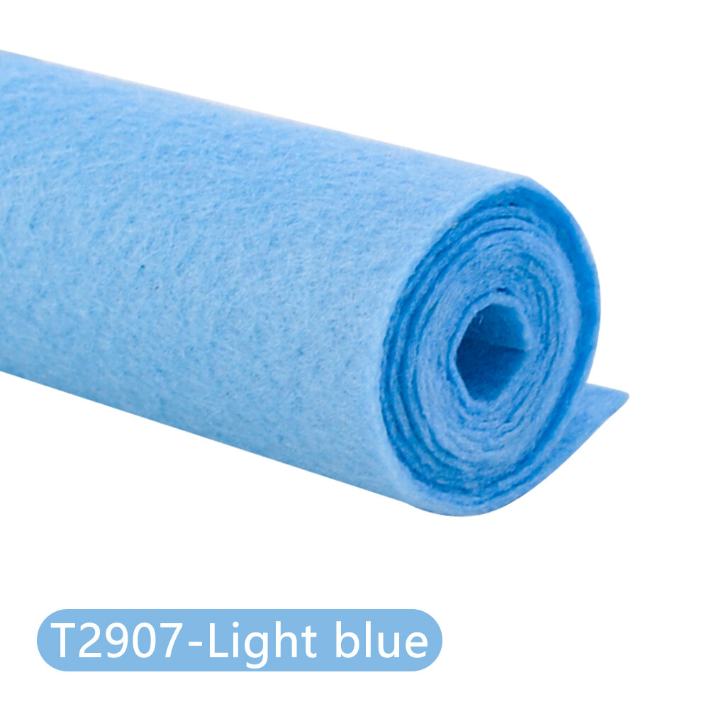 1.0mm Thick 20*90cm Medium Hardness Felt Fabric Non-woven Felt Fabric Sheet for DIY Sewing Crafts Accessories Material Patchwork
