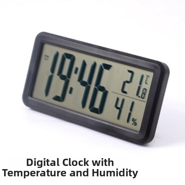 XIWUSHOUJIANG | Electronic Chinese Lunar Calendar Clock Large Screen Thin Hanging