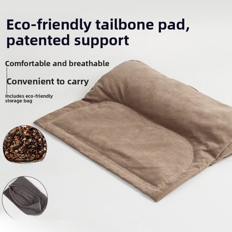 Supportive Tailbone Buckwheat Meditation Pad Balcony Long Sitting Zen Mat Retro Meditation Seat Cushion Home Decorative Pillow