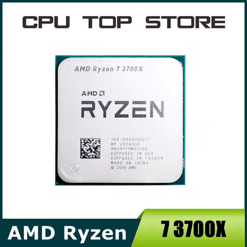 Ryzen 7 3700X 8-Core 16-Thread Cpu, 3.6 Ghz, Socket Am4, 7Nm L3