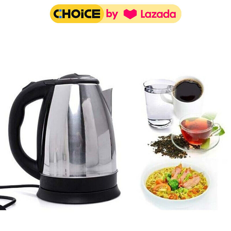 Ấm Siêu Tốc Inox 1,8 Lít Electric Kettle - ấm siêu tốc - bình siêu tốc - ấm đun siêu tốc - bình đun siêu tốc - ấm siêu tốc chính hãng - ấm đun nước