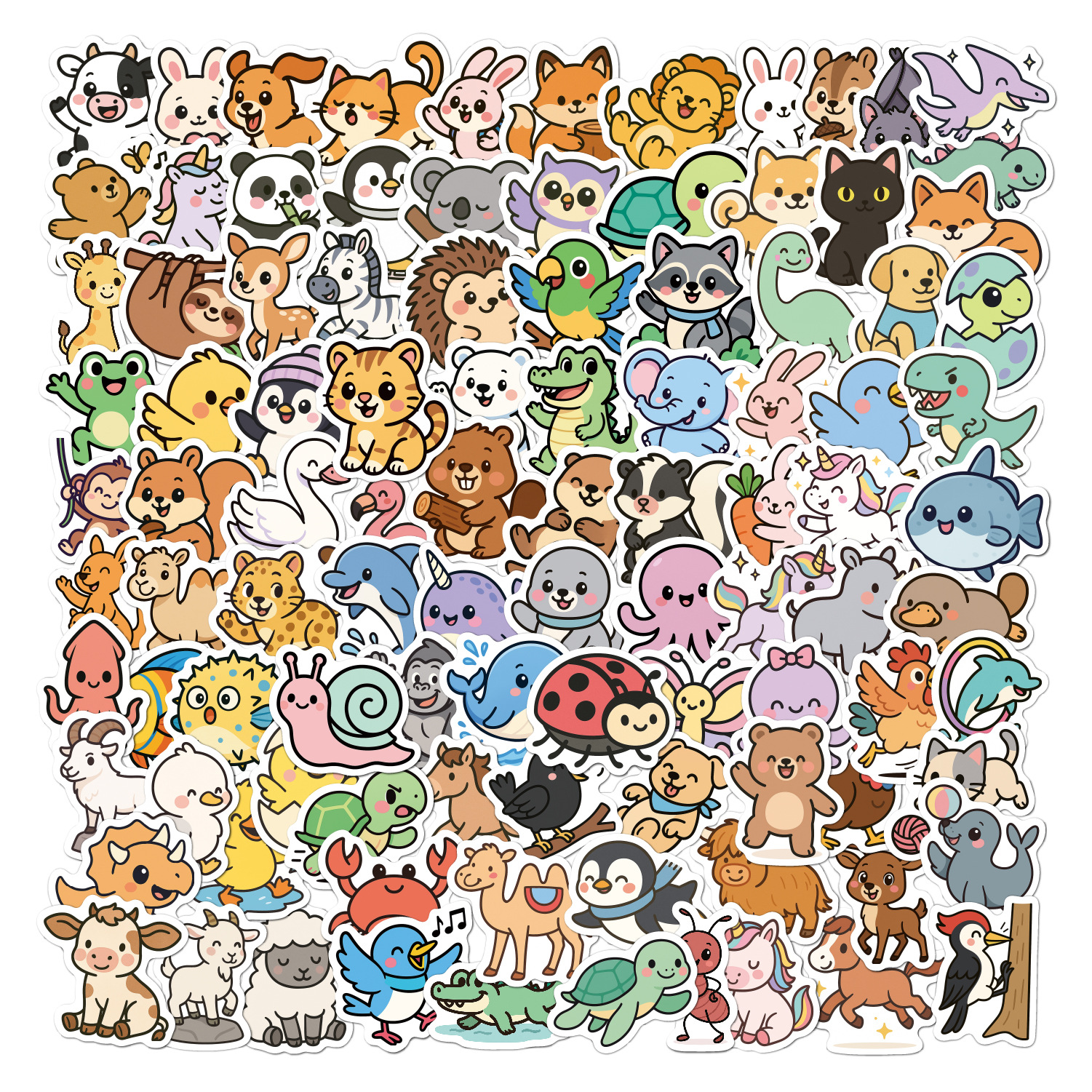 Mini Cute Pokemon Waterproof Stickers 200pcs