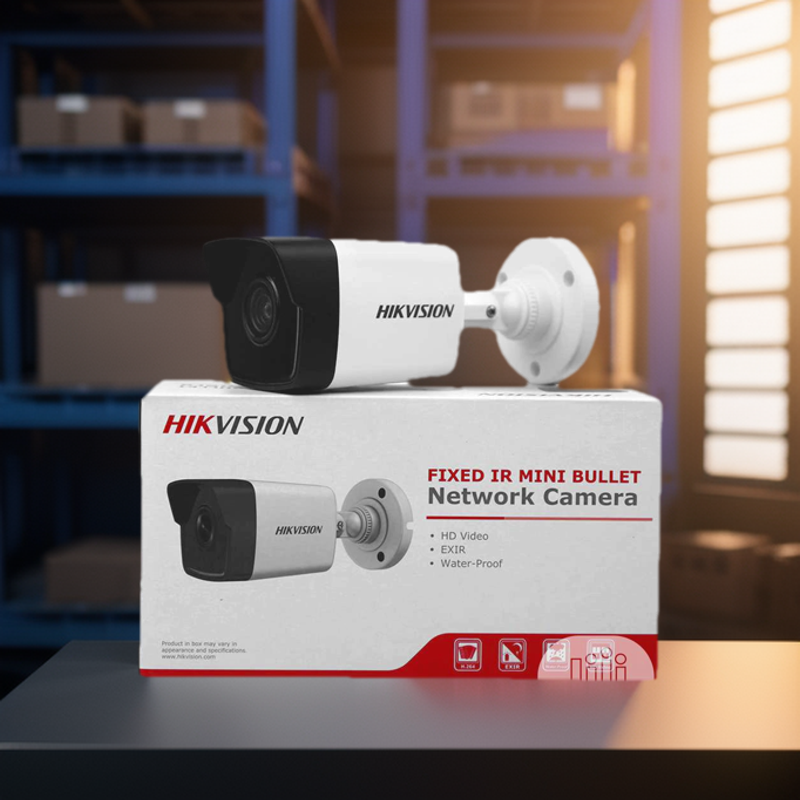 HIKVISION DS-2CD1043GO-I 4MM 4MP EXIR FIXED MINI BULLET NETWORK CAMERA H.265+ WEATHERPROOF  IP CAMERA FAST. 