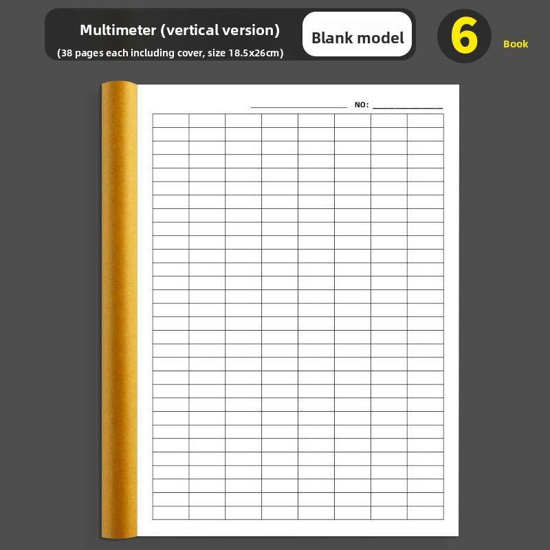 JIELI | Customizable Double-sided Accounting Notebook B5