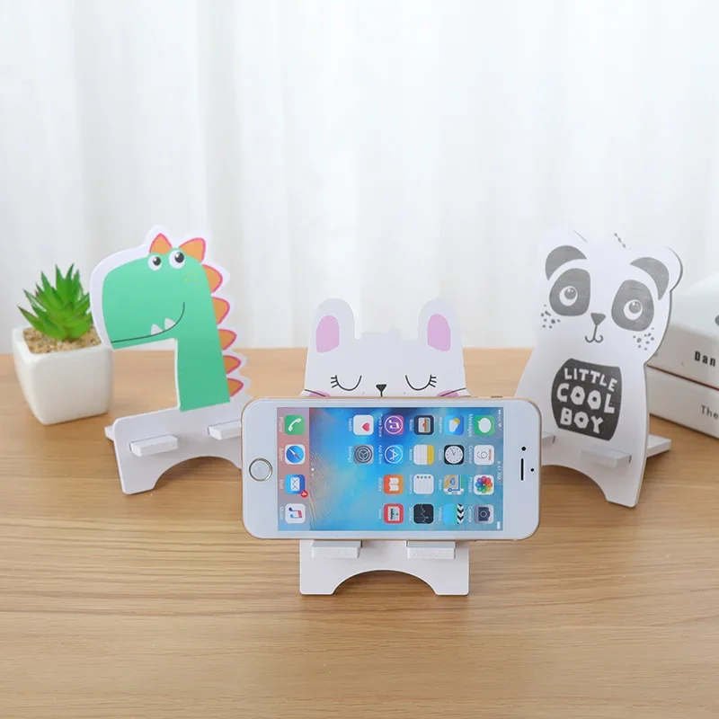 Cartoon Mobile Phone Holder Lazy Phone Bracket Creative Cute Simple Small Portable and Versatile Bracket for TV Watching