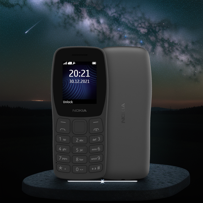 Nokia 105 Dual Sim 4th Edition With Warranty. 