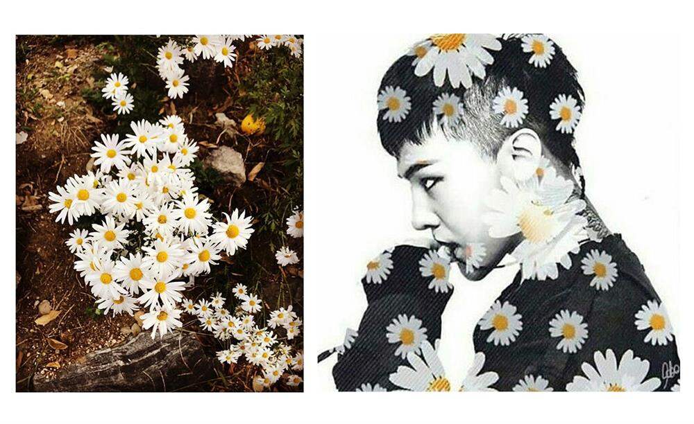 [In Stock] Peaceminusone GD G-Dragon Lightning Joint Name Short Sleeve Fujiwaro Daisy T-shirt Short Sleeve