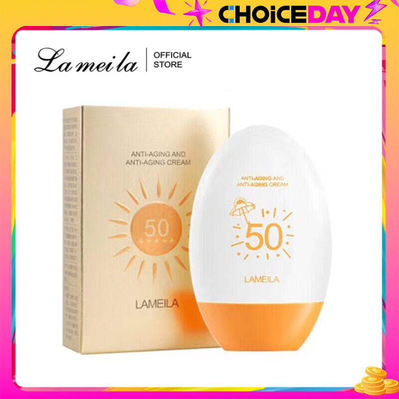 Lameila Whitening Sunscreen Cream - Non-Greasy SPF Moisturizer