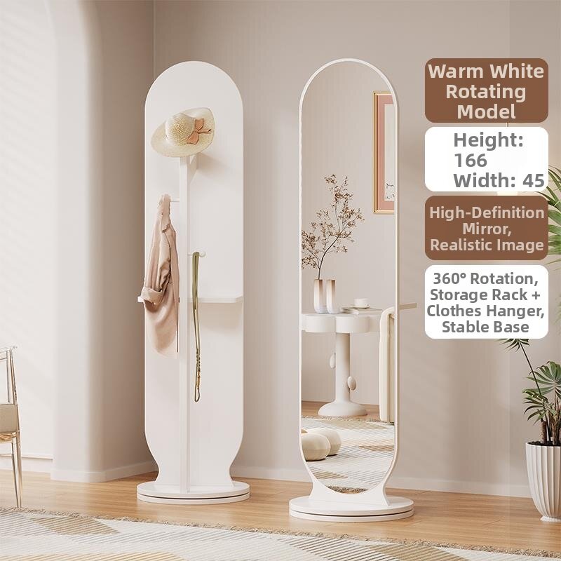 MEISITEKEKE | Rotatable Full Length Mirror Stand