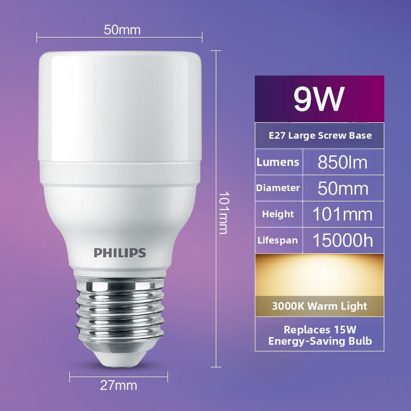 Philips | Bright E27 LED Light Bulb