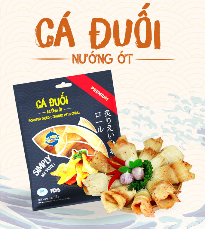 Cá đuối khô 32gram