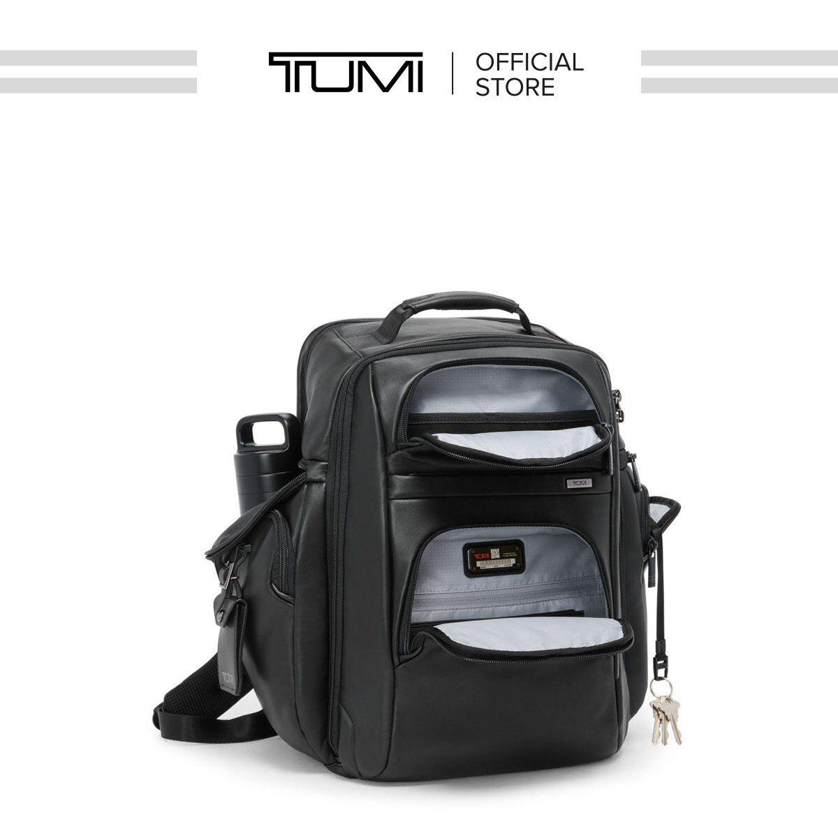 tumi backpack singapore price 125800 Thornhill Black/Green With Gunmetal Hardware Multi Compartment Backpack, Medium, Green, Medium, Fashion TUMI ALPHA TOTE BACKPACK |