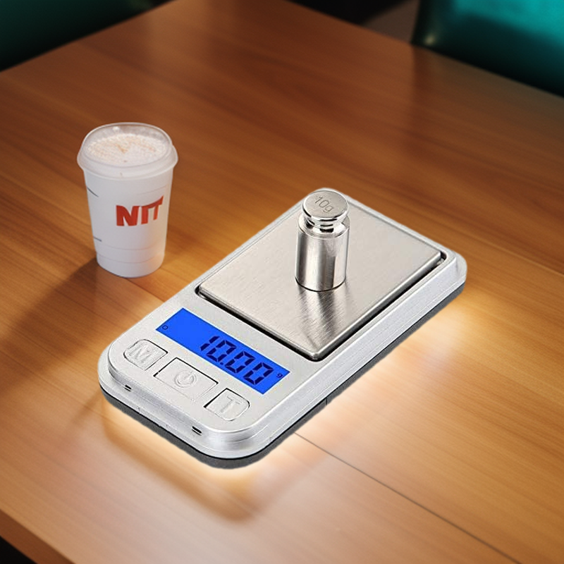 Digital Scales Smallest Mini Pocket Jewelry Scale 200g x 0.01g LCD Electronic Weighting Balance Gold Gram Digital Practical Scale Easy to Carry. 