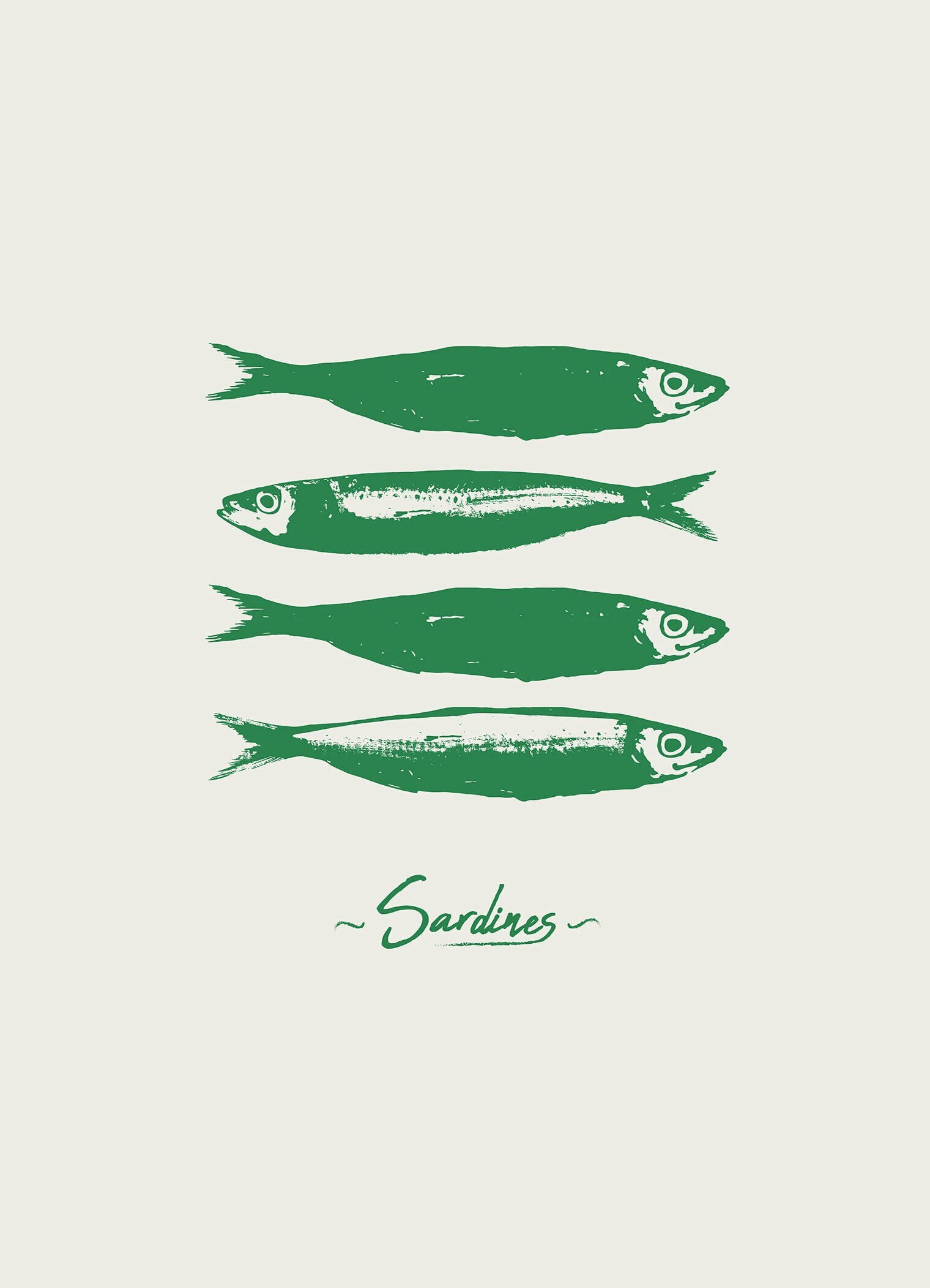 Retro Kitchen Fish Blue Sardines Red Lobster Tuna Poster Print Wall Art Pictures Canvas Painting Living Room Bedroom Home Decor