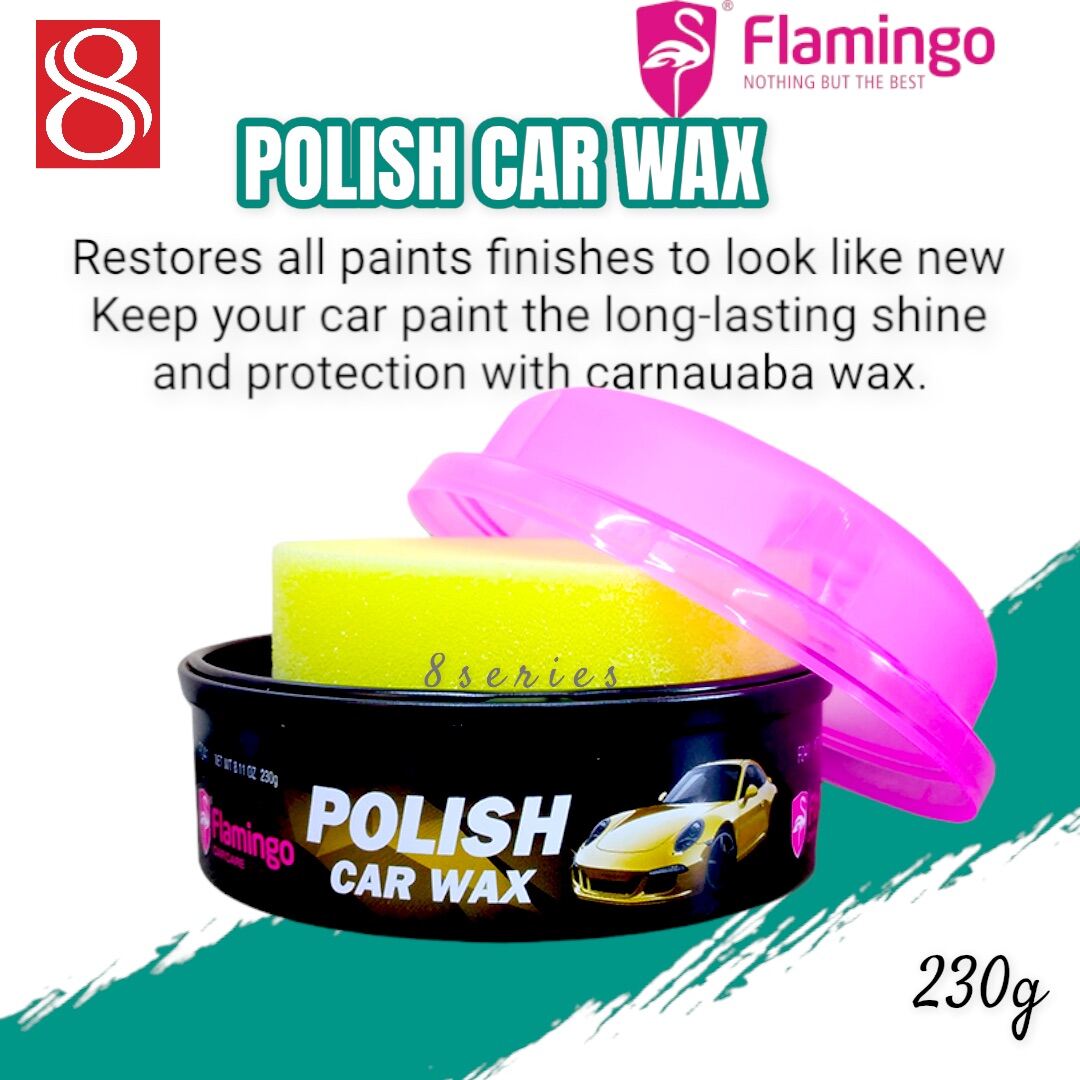 Flamingo automotive rubbing compound , Polish car wax (230g /pc