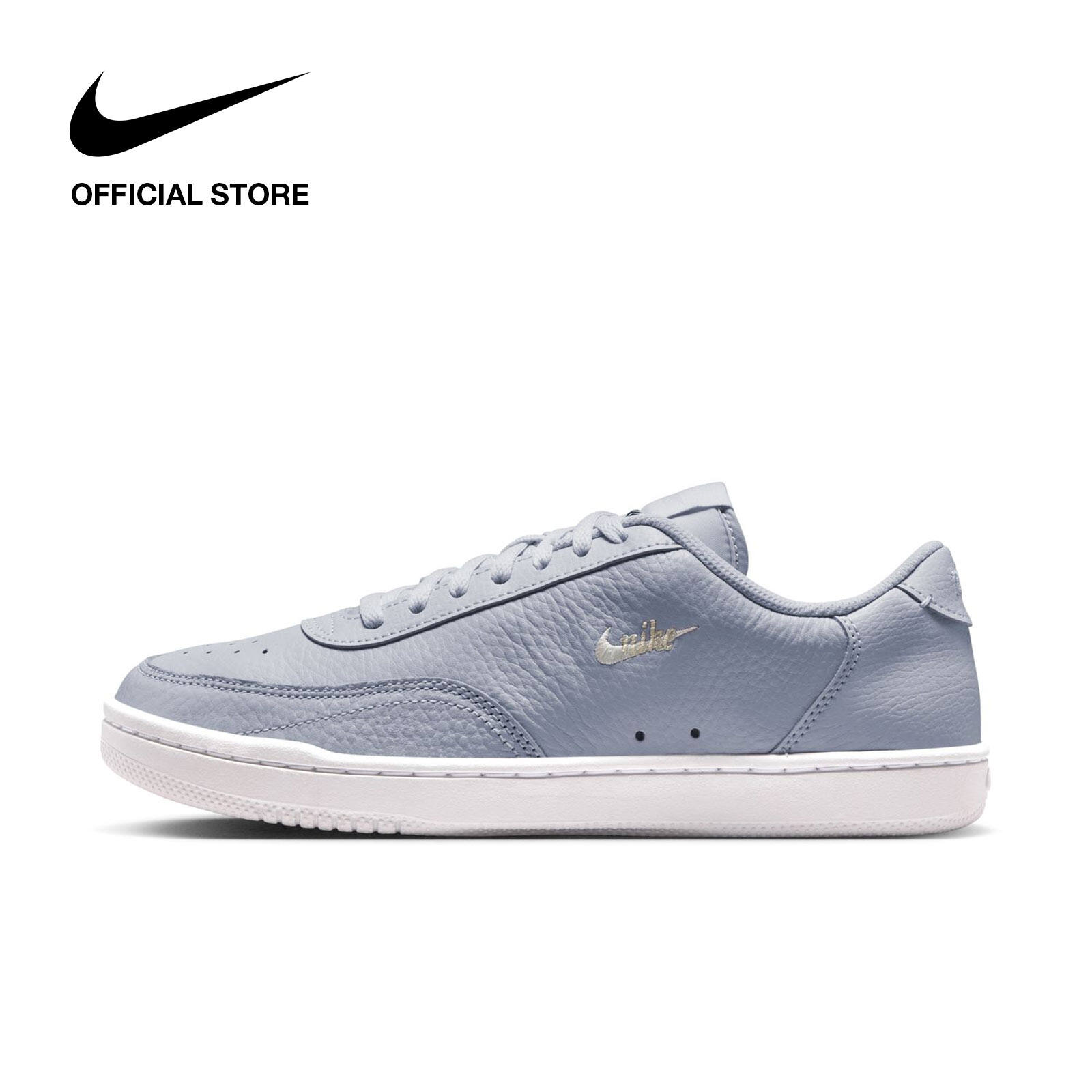 nike court vintage premium grey