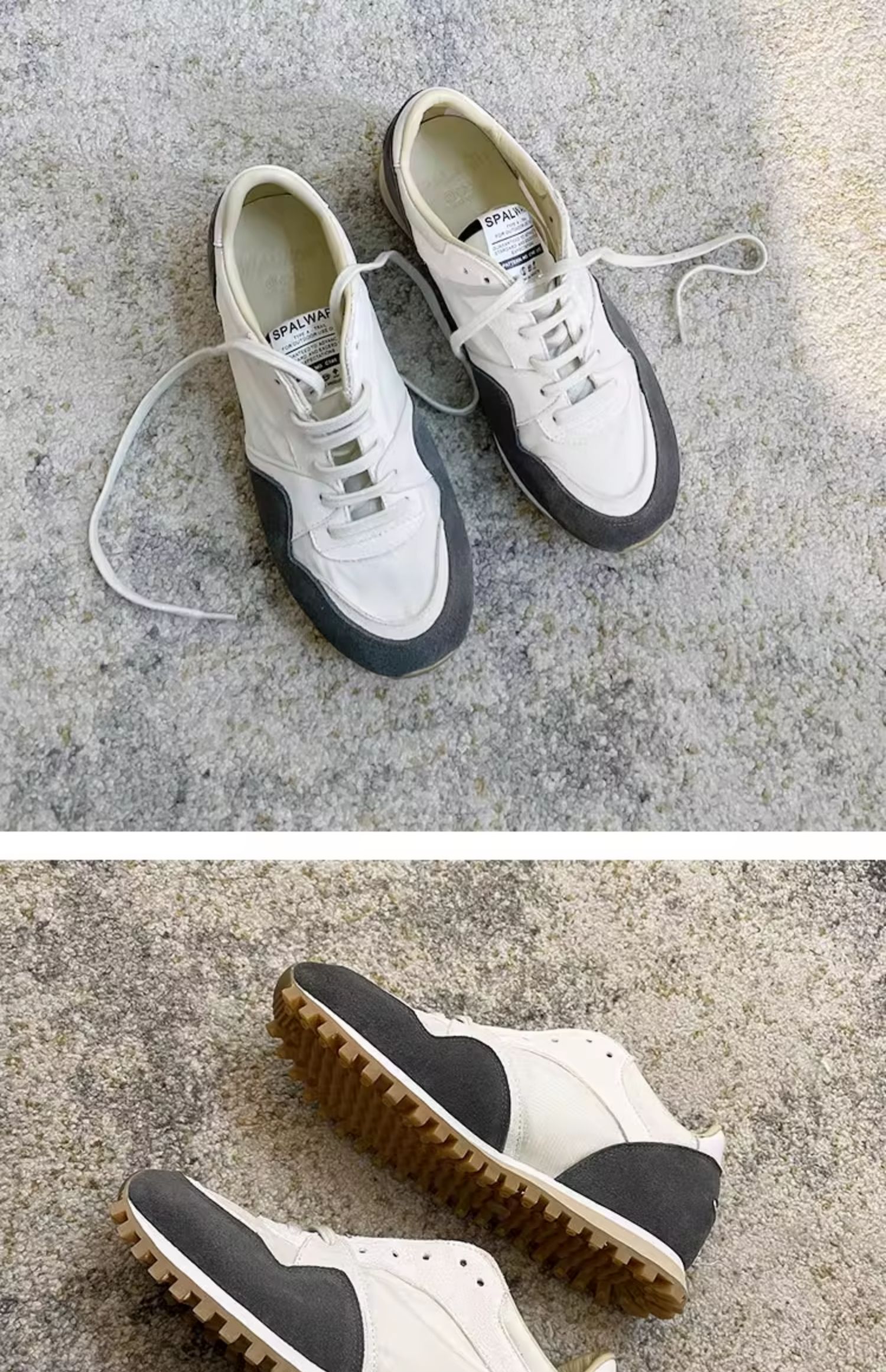 Spalwart Unisex Retro Running Shoes Casual Sporty Style Agan Dequn Fashionable Mesh Lined round Toe Deep Mouth Rubber Sole · v8