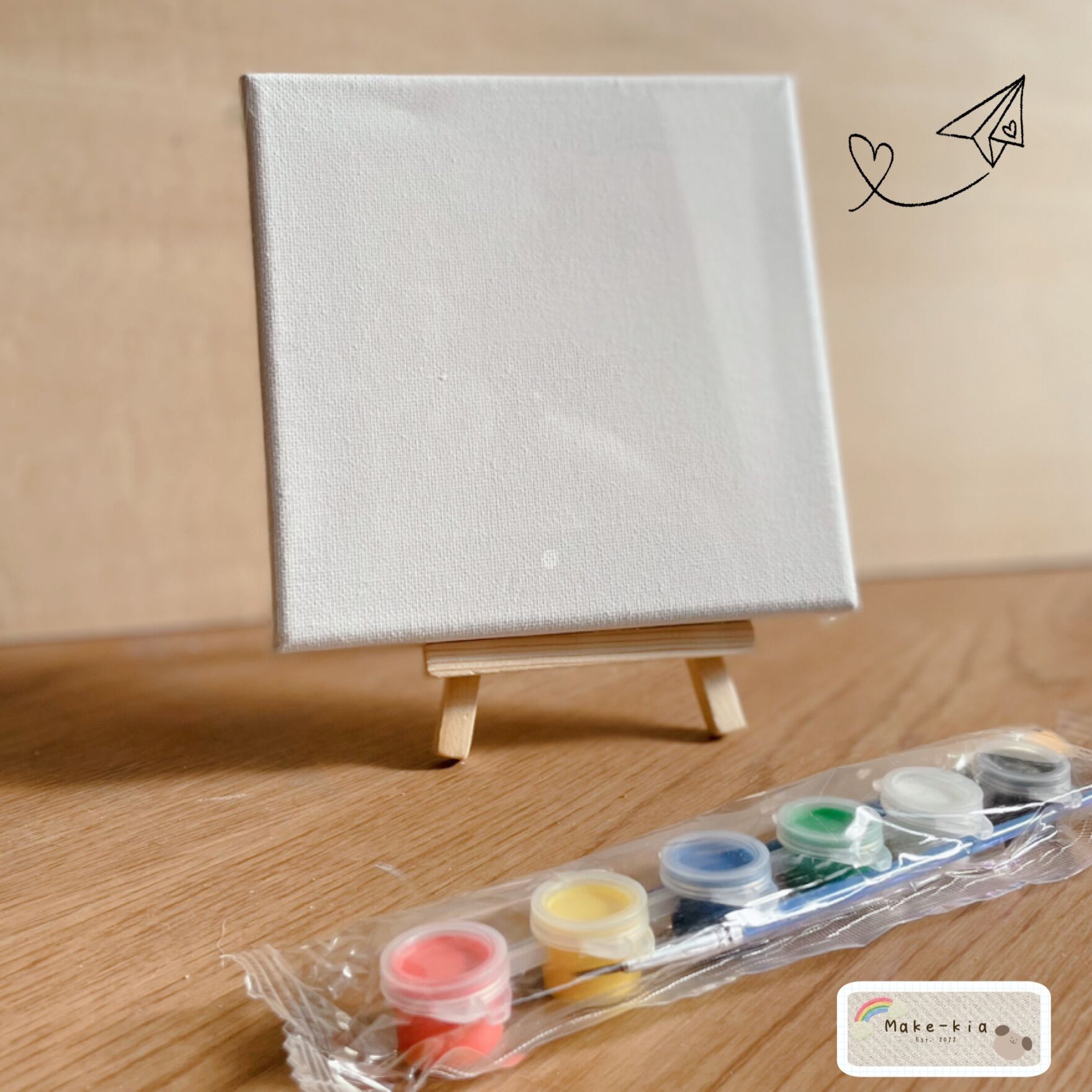 Mini Artists Canvas Art Drawing Board Blank Canvas Painting Frame Acrylic  Oil Paint DIY Craft Supply school accessories