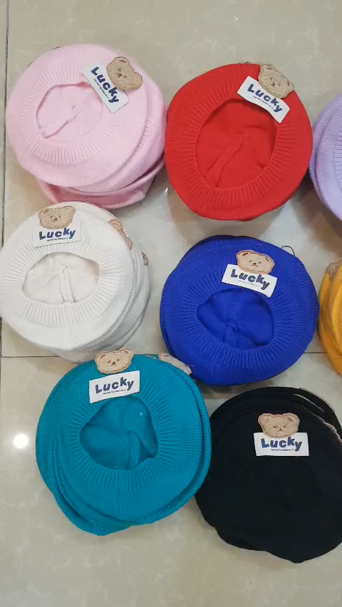 MŨ LEN BÊ RÊ, MŨ NỒI LEN MINKBABY CHO BÉ TRAI VÀ GÁI 1-5 TUỔI