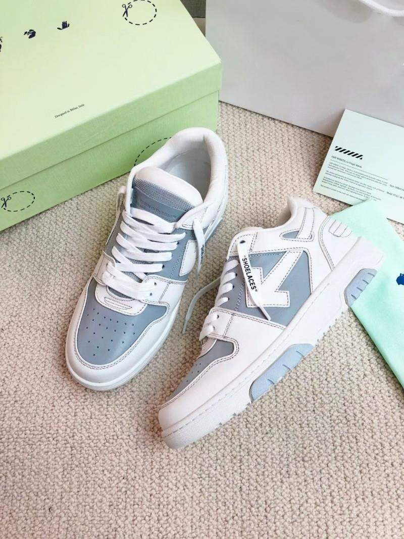 Off-White Thick-Heeled Casual Sports Shoes Unisex Fashionable Leisure Sneakers Luxury Women's Flat Footwear round Toe Mesh Inner · v10