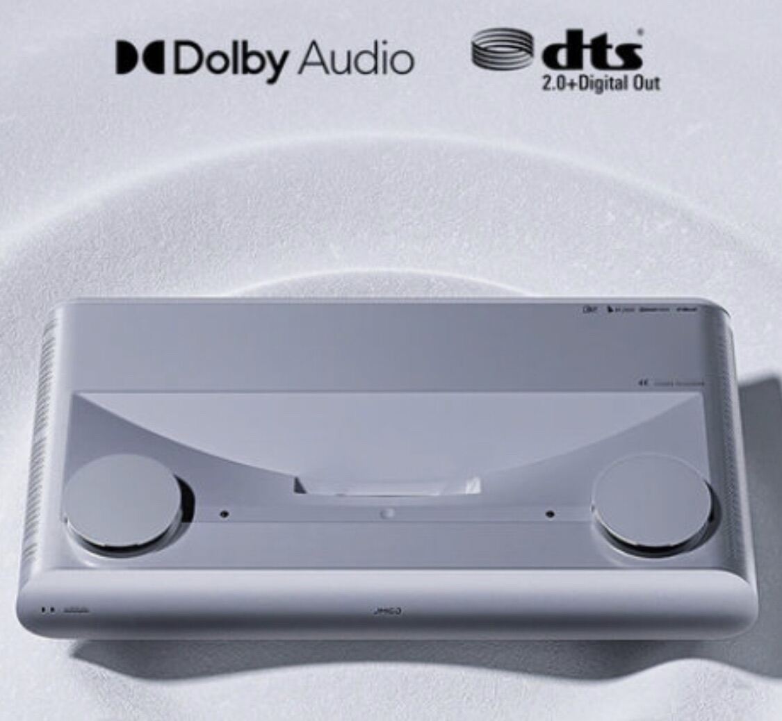 JmGo U2 Ultra Short Throw 4K Laser Smart TV Projector c/w Free 100” ALR