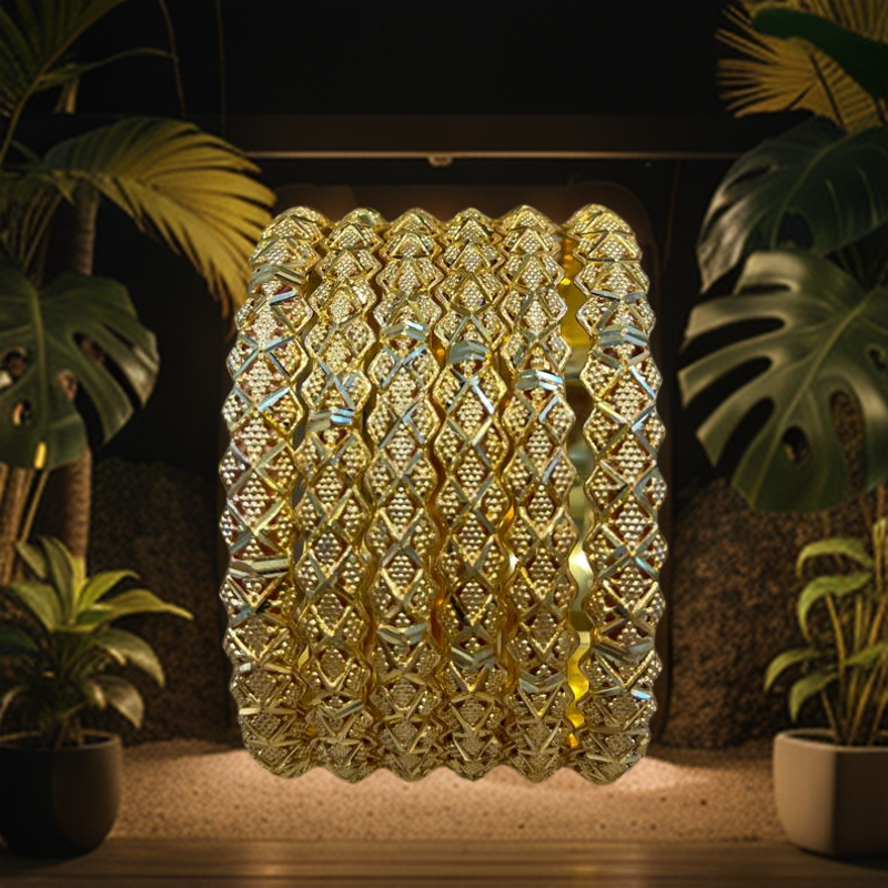 Artificial Gold Bangles - Timeless Beauty for Every Occasion | Daraz.pk