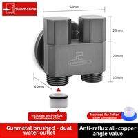 Submarine | Toilet Specific Check Valve Anti-Backflow Full Copper 46
