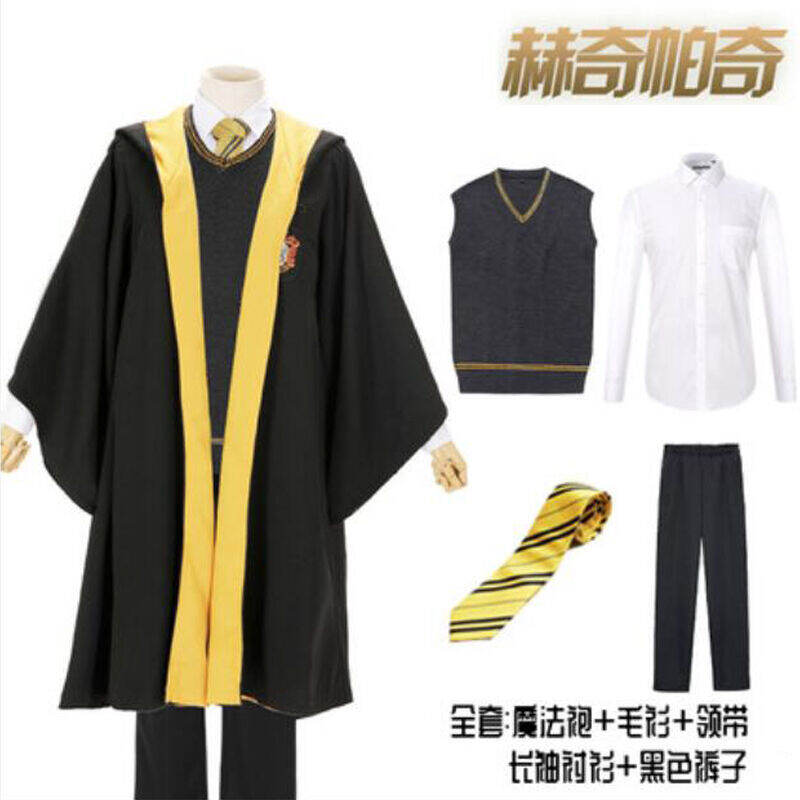 Hogwarts Legacy Male Uniform Slytherin Costume Cosplay Suit Men's Outfit