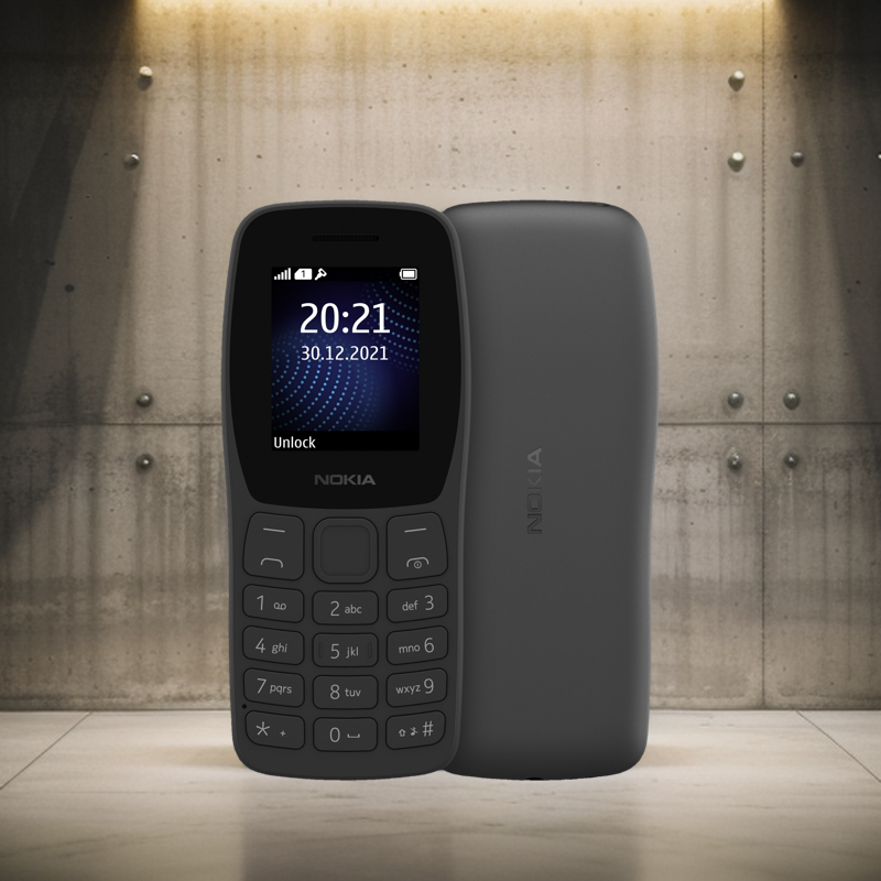 Nokia 105 Dual Sim 4th Edition With Warranty. 