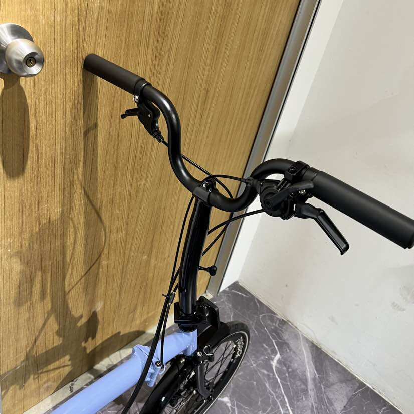 Liaoge D9 trifold bike disc brake 16” 20” external 9 speed Chromoly Steel frame compact folding · v5