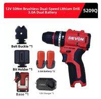Devon | Cordless Brushless Impact Drill 12V