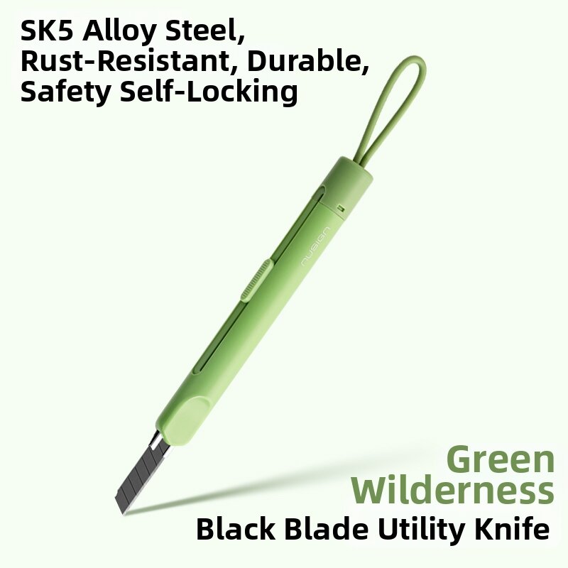 deli | Safe and Stylish Portable Utility Knife for Parcel Opening with Lanyard Waterproof