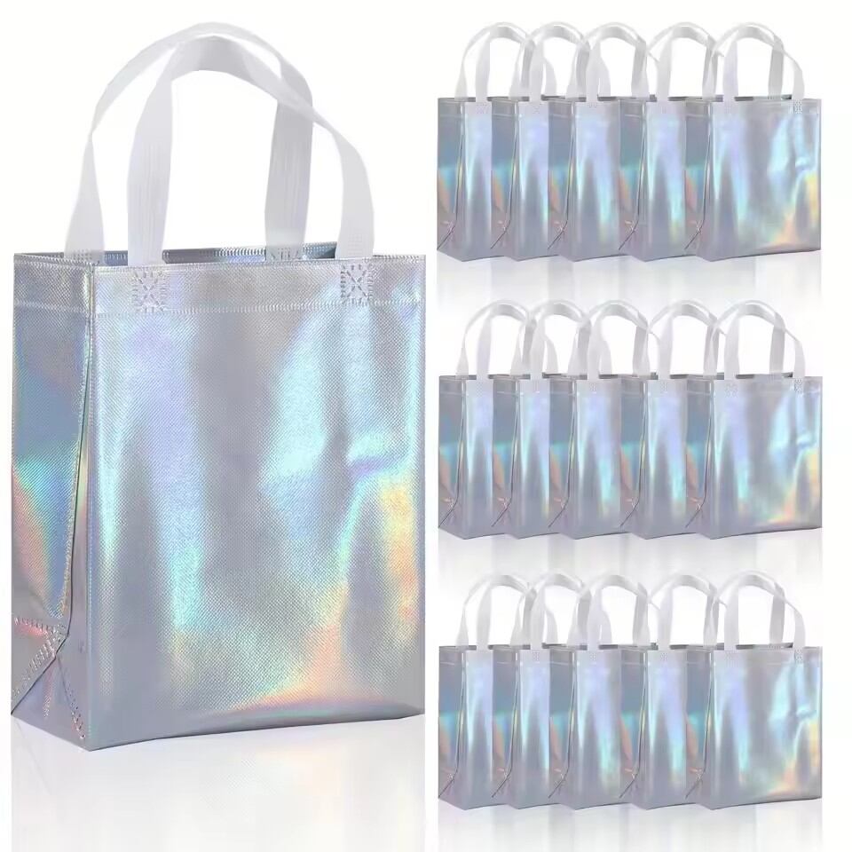 10/20 Pcs Gift Bag Non Woven Tote Bag Reusable Leak Proof Shopping Bag Mothers Day Graduation Gift Packaging Bag