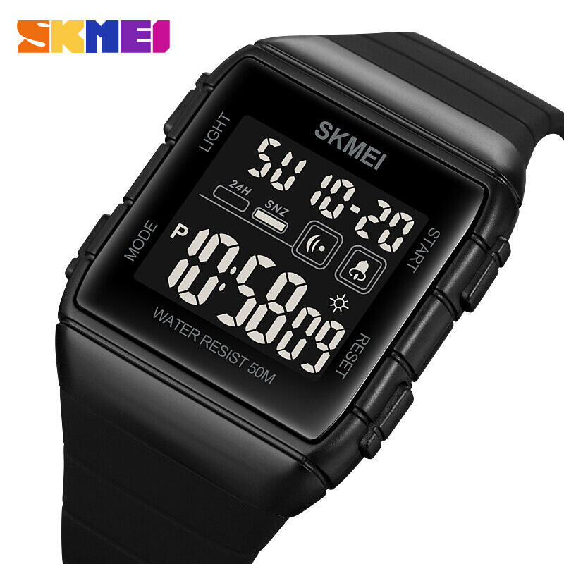 SKMEI Men Sport Watches Swim Countdown Digital Watch Backlight Chrono 50M Waterproof Fashion Outdoor Wristwatches 1960