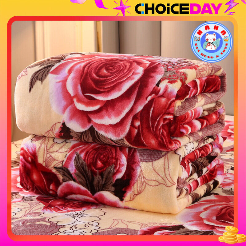 Mền Tuyết Nhung Phong Cách Hàn Quốc (1m65x2m) - Mềm Mịn - phụ kiện giường ngủ - Giao mẫu ngẫu nhiên
