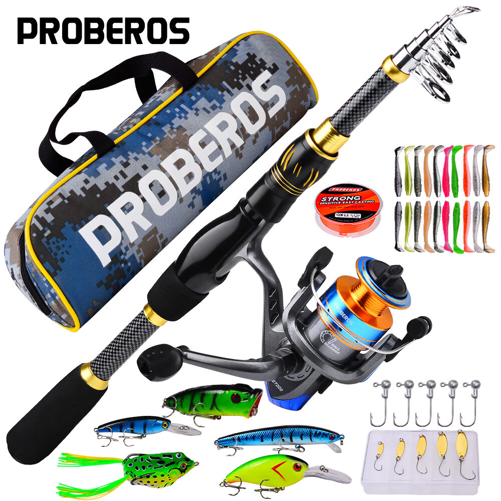 best fishing rod combo for heavy spinnerbaits 6 Rod and Reel Bass Fishing System | Rods