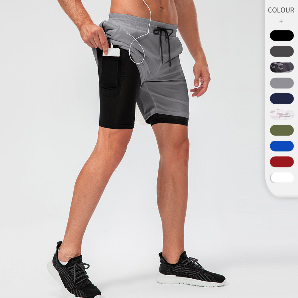 Running Shorts Men Phone Pocket - Best 