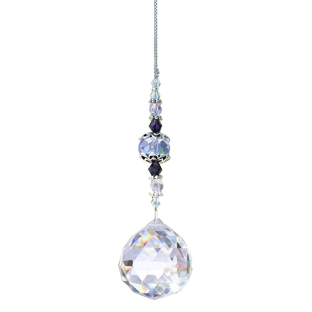 1/3pcs Clear Crystal Prism Suncatcher Ball Rainbow Maker Prism Hanging Window Decor Yard Art Decor