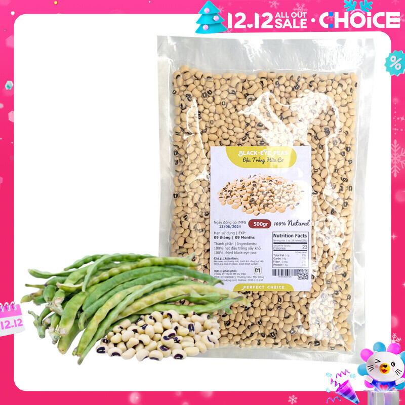 Đậu trắng bi túi 500gr