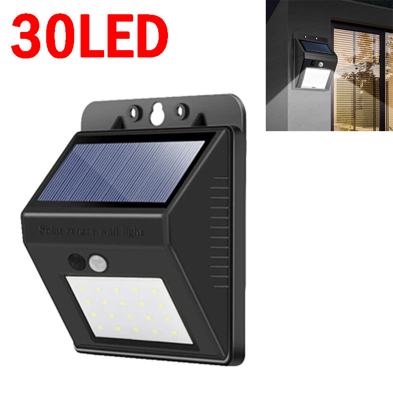 3000LM Super Bright Solar Lights Outdoor Split Wall Lamp 3Mode Waterproof Motion Sensor Street Light For Home Garden Landscape