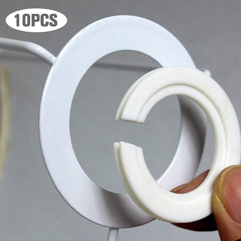 10Pcs E27 to E14 Lampshade Reducing Ring Socket Conversion Adapter Light Fitting Accessories