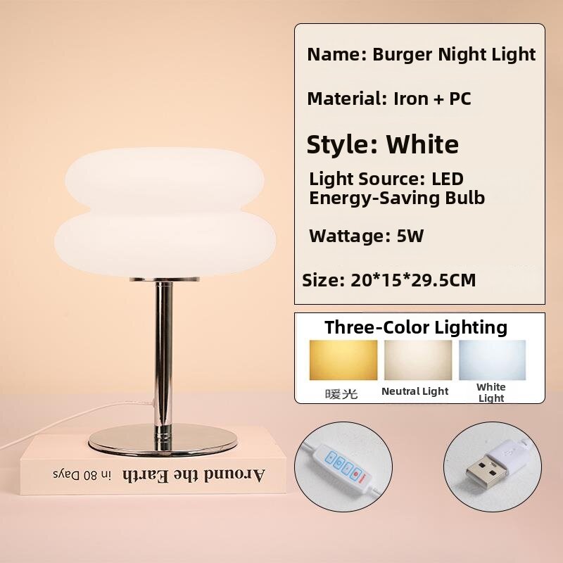 FEIZHUXIANSEN | Nordic Bauhaus Modern Creative Bedside Lamp