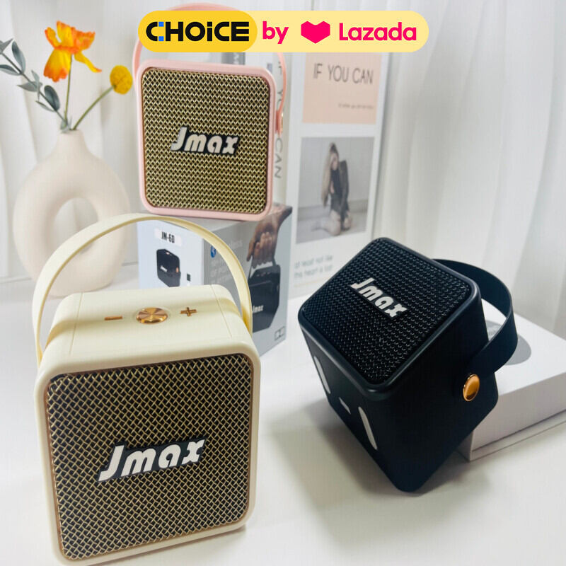 JMAX ลำโพงบลูทูธ ขนาดน่ารัก รุ่น JM-6D เสียงดี พร้อมสายหิ้ว ขนาดพกพา ราคา 255 บาท*ส่งฟรี