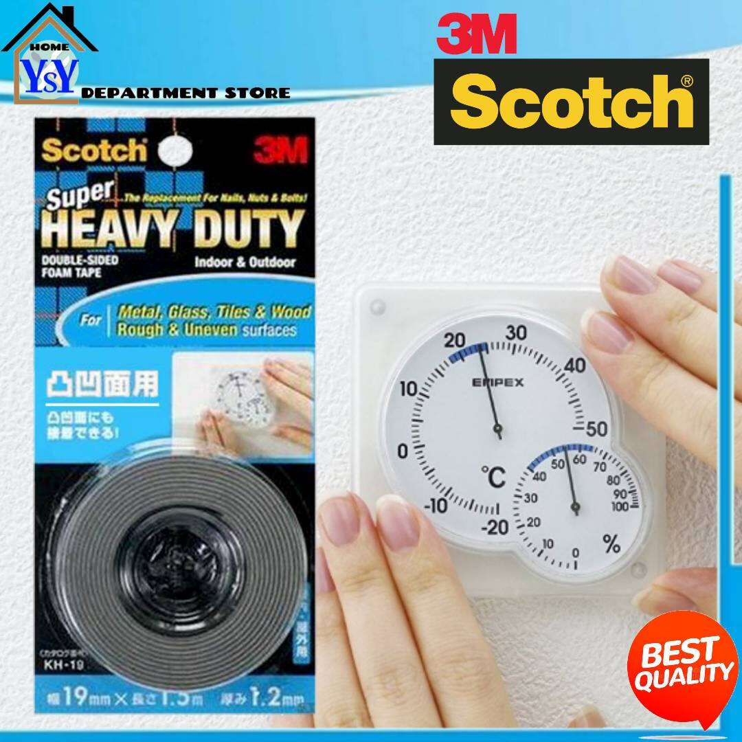 3M Scotch Indoor Double Sided Mounting Tape 25 mm x 1.5 m / 25 mm x 4