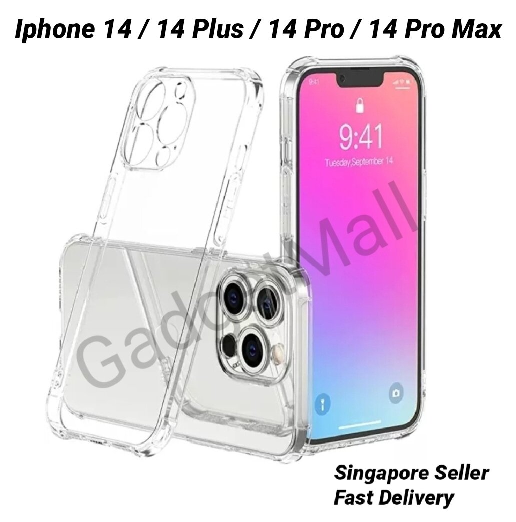 iphone 14 pro crystal clear case