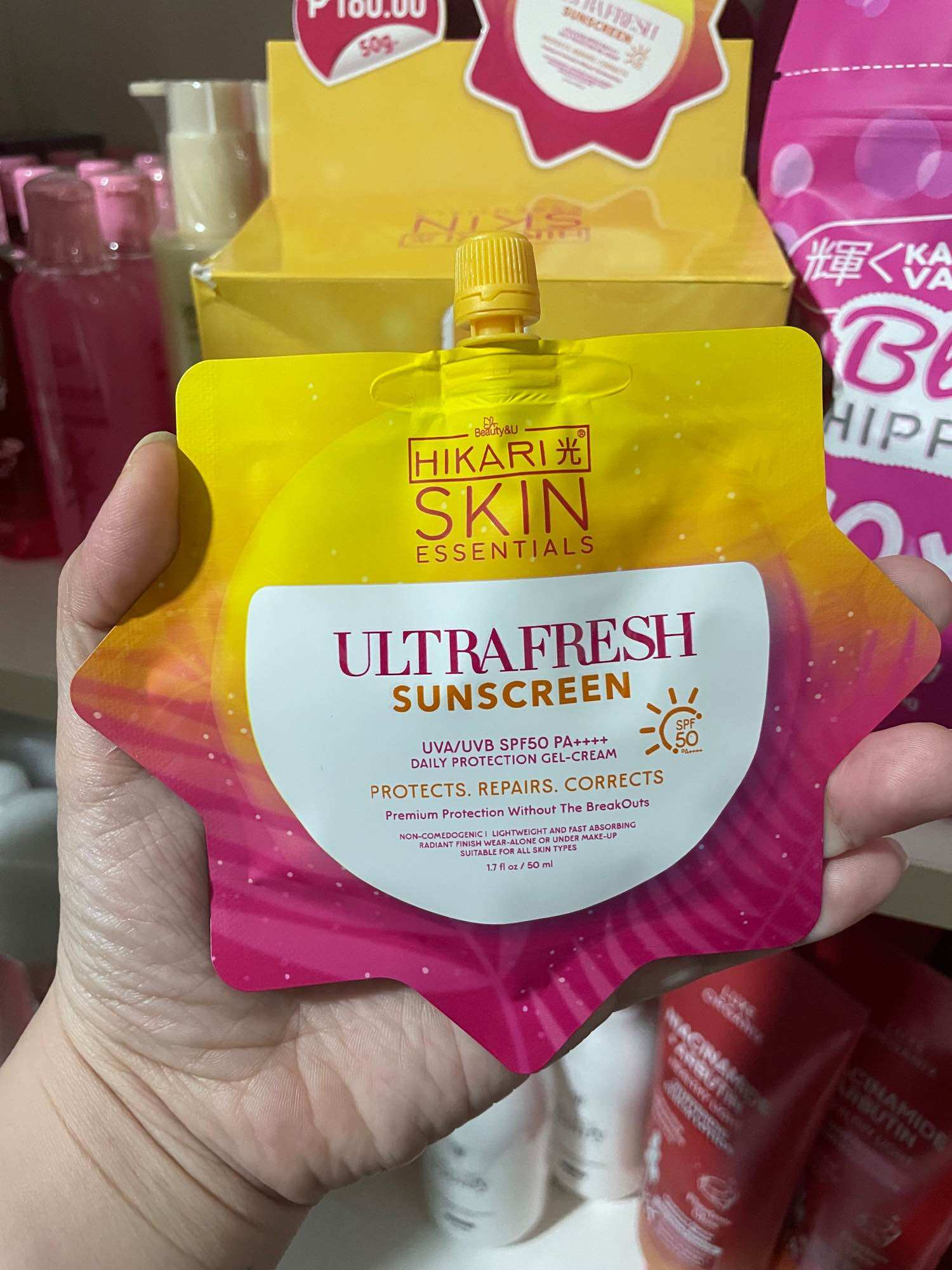 Hikari Skin Essentials Set: Brightening Sunscreen & Anti-Acne
